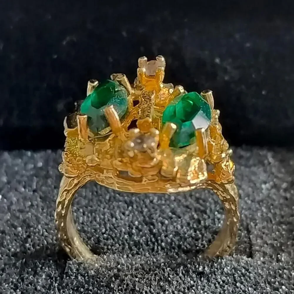 Unbranded Women's Gold and Green Jewellery